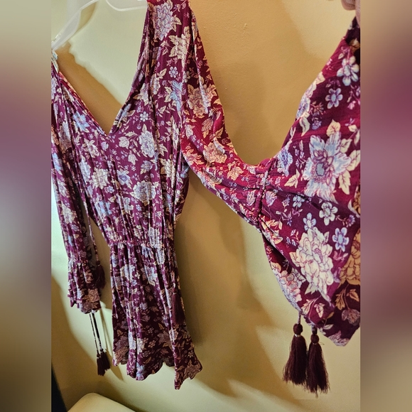 American Eagle Tasseled Romper - Picture 2 of 3